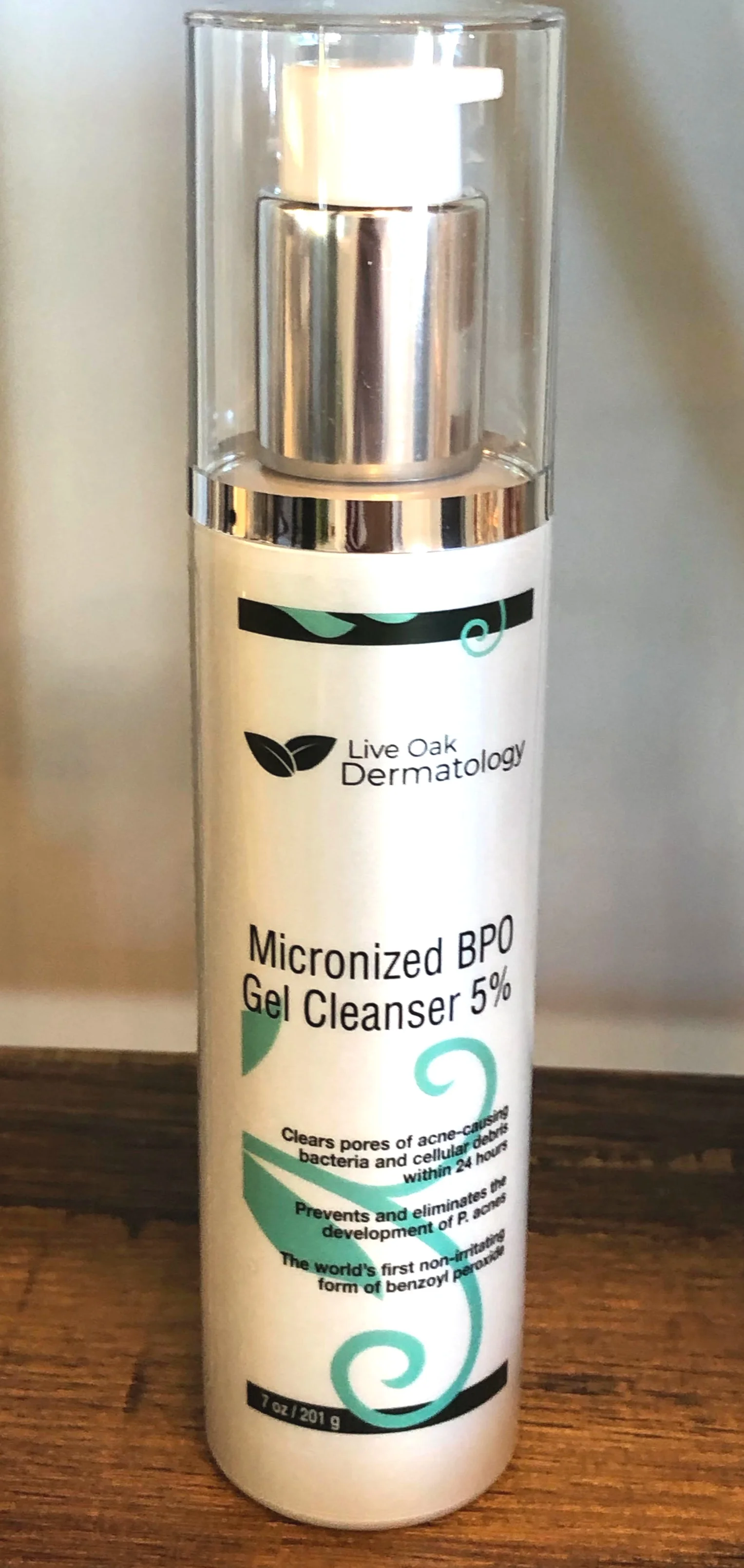 Micronized Benzoyl Peroxide Wash — Live Oak Dermatology - Brent